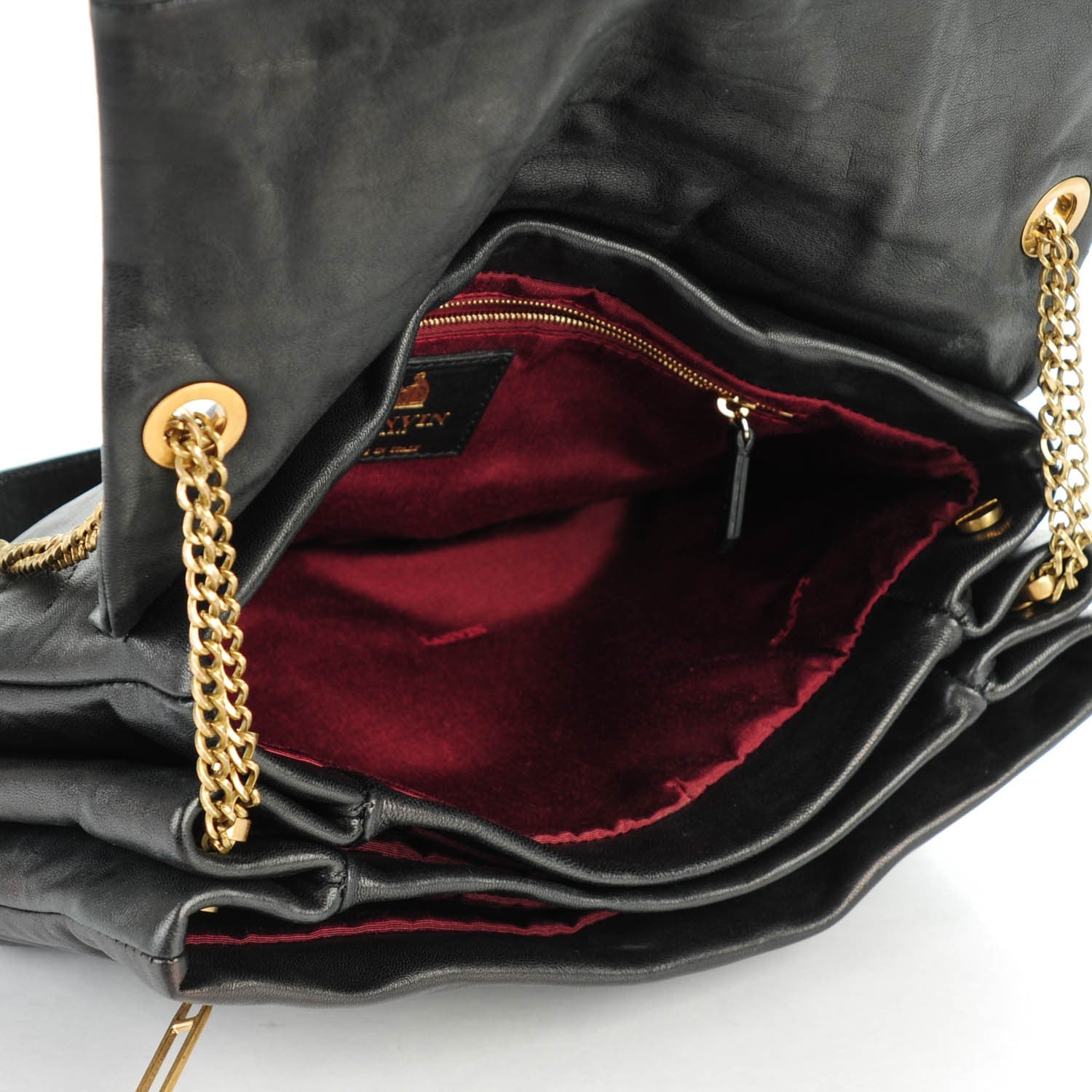 Lanvin Lambskin Quilted Medium Sugar Flap Shoulder Bag Black 5 of 7