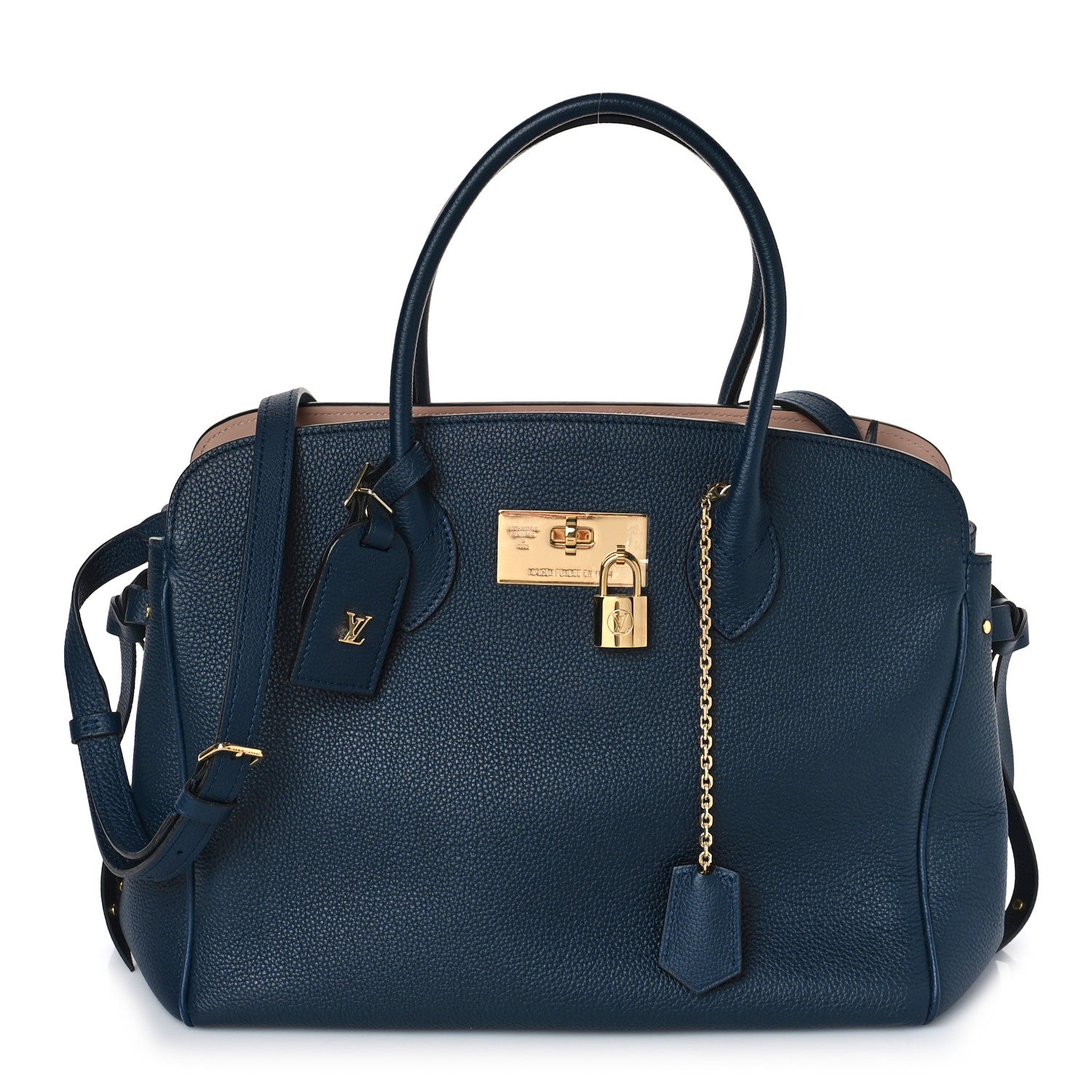 Louis Vuitton Veau Nuage Milla MM Bleu Marine 1 of 8