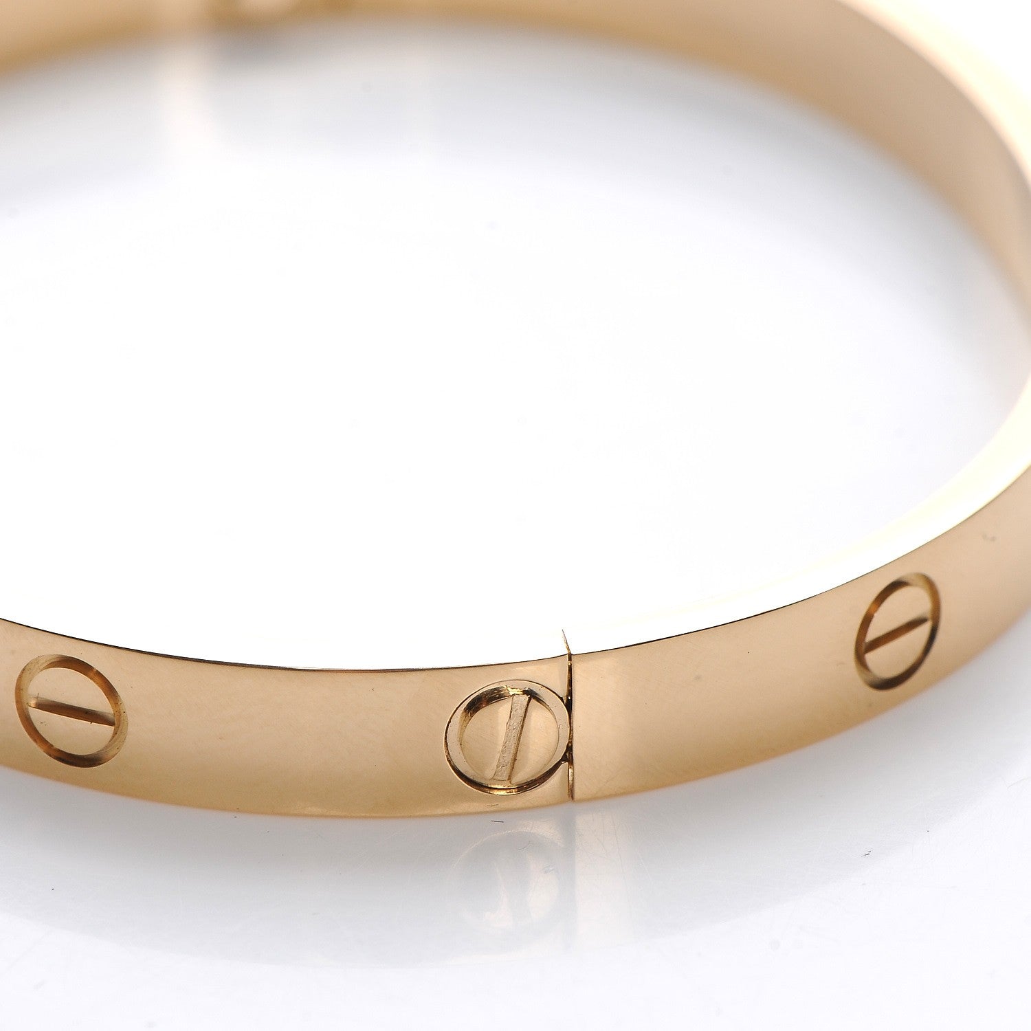 Cartier 18K Yellow Gold LOVE Bracelet 18 7 of 7