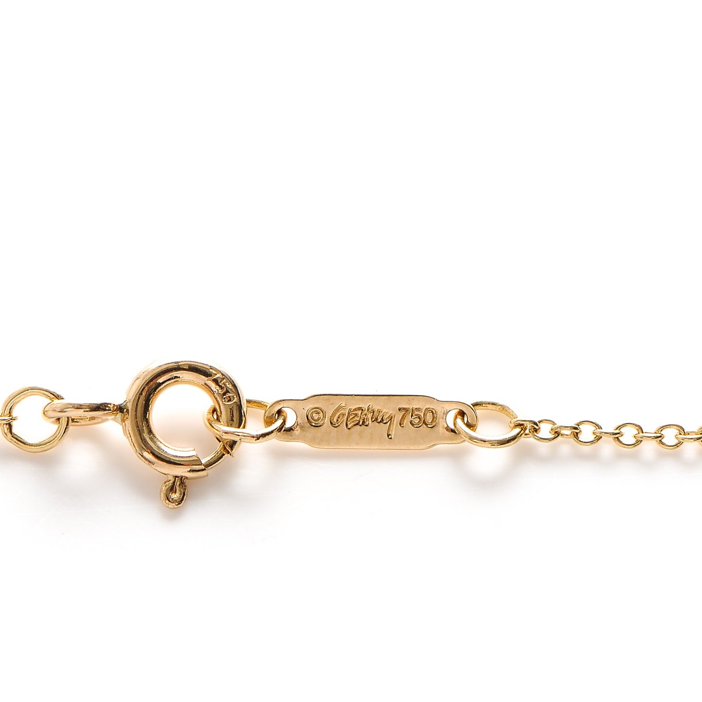 18K Yellow Gold Frank Gehry Orchid Pendant Necklace