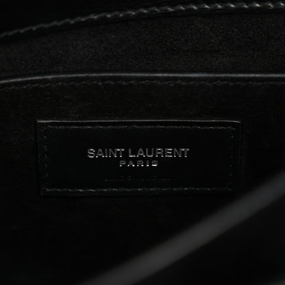 Saint Laurent Calfskin Medium Monogram Sunset Black 7 of 11