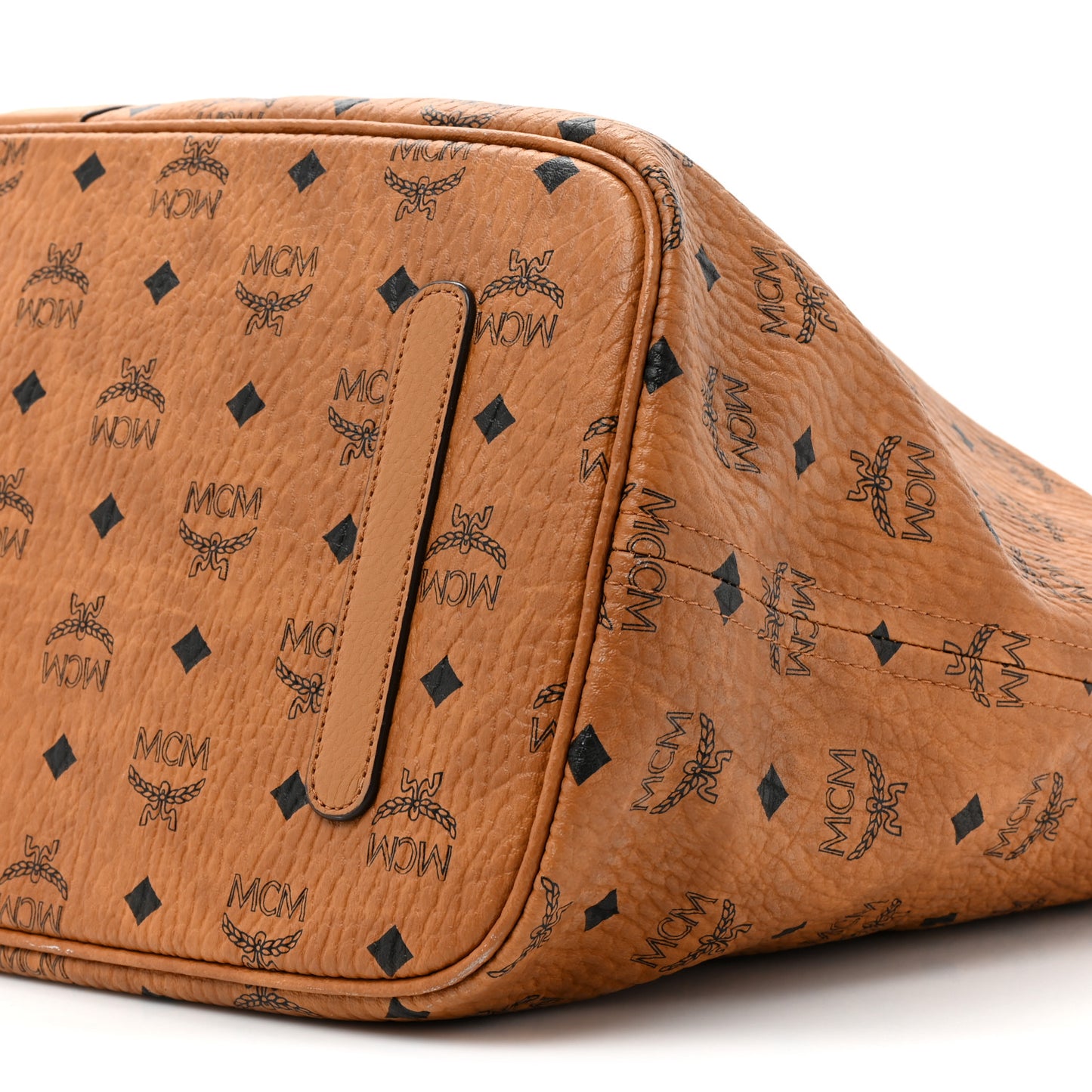 Visetos Large Liz Reversible Shopper Tote Cognac