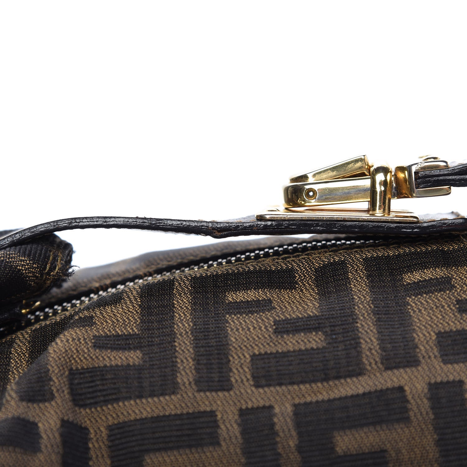 Fendi Zucca Large Cosmetic Bag Tobacco 9 of 12