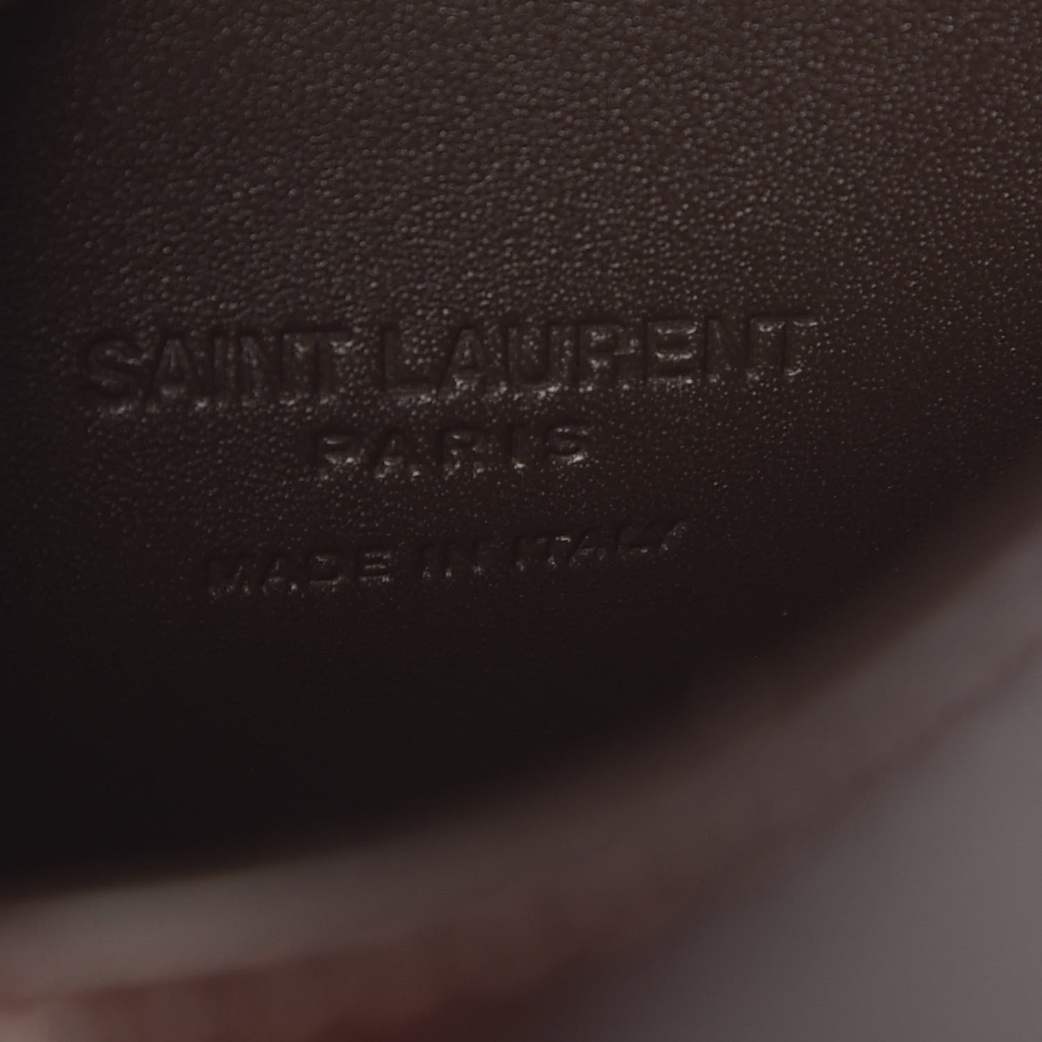 Saint Laurent Calfskin Monogram Woven Small Kaia Satchel Burnt Brown 9 of 12