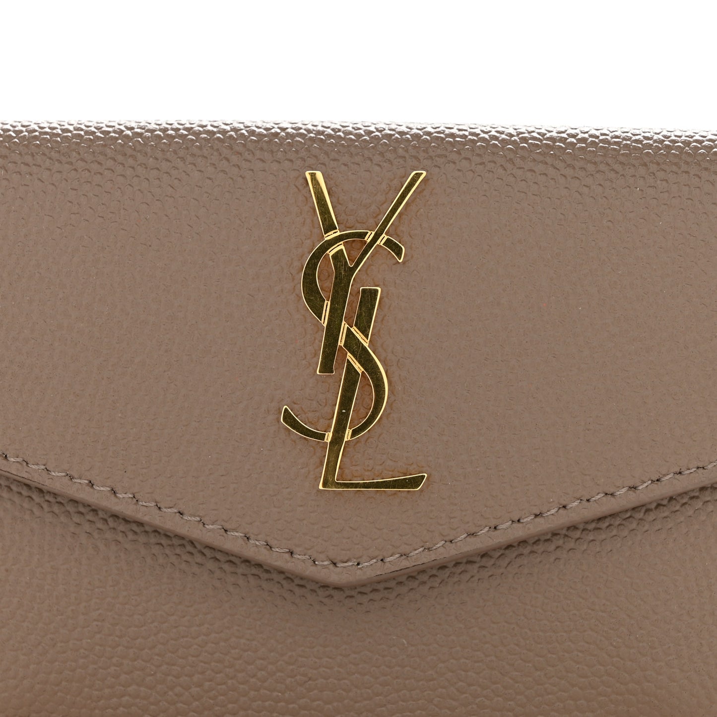 Grain De Poudre Uptown Monogram Card Case Dark Beige