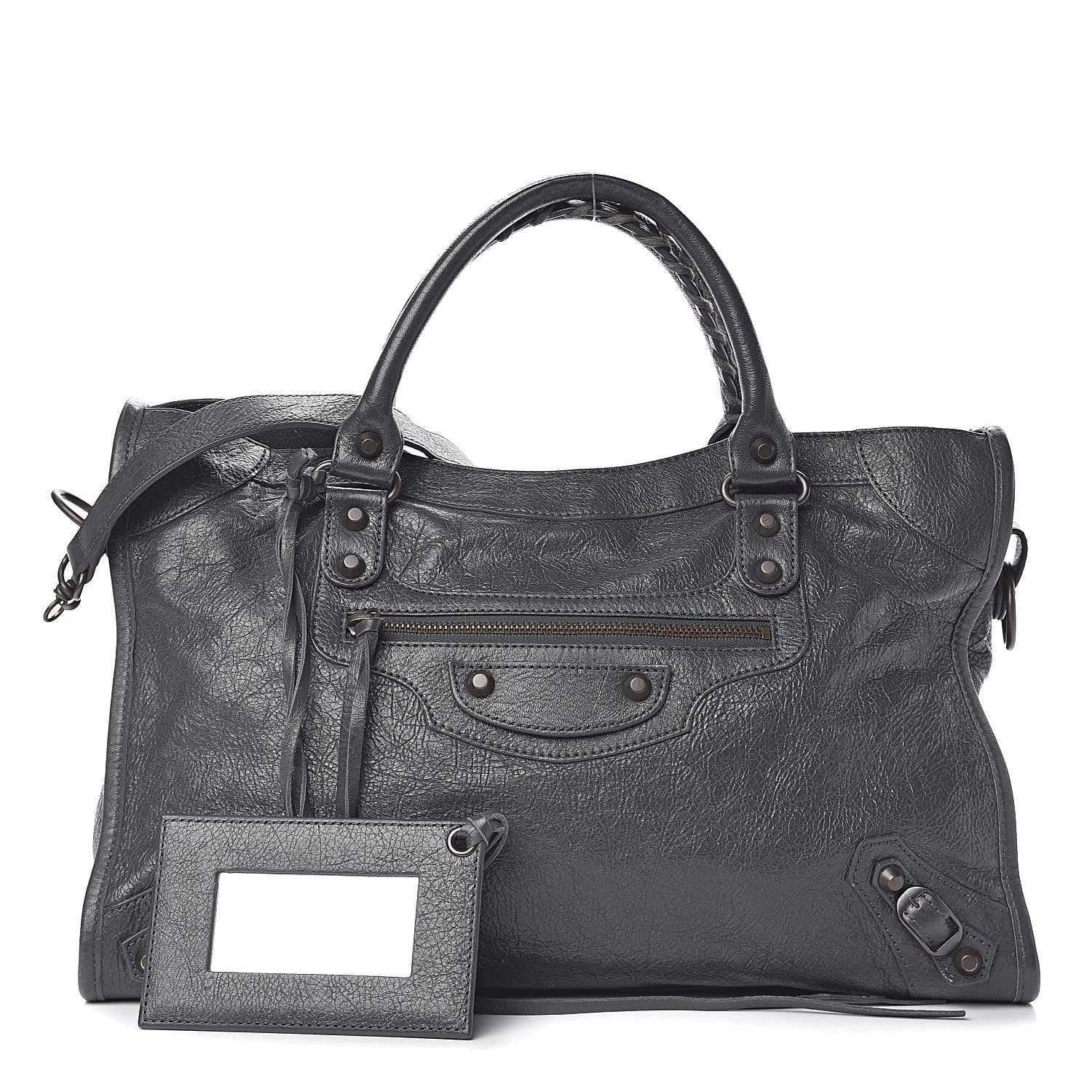 Balenciaga Agneau Classic Hardware City Gris Fossile 1 of 14