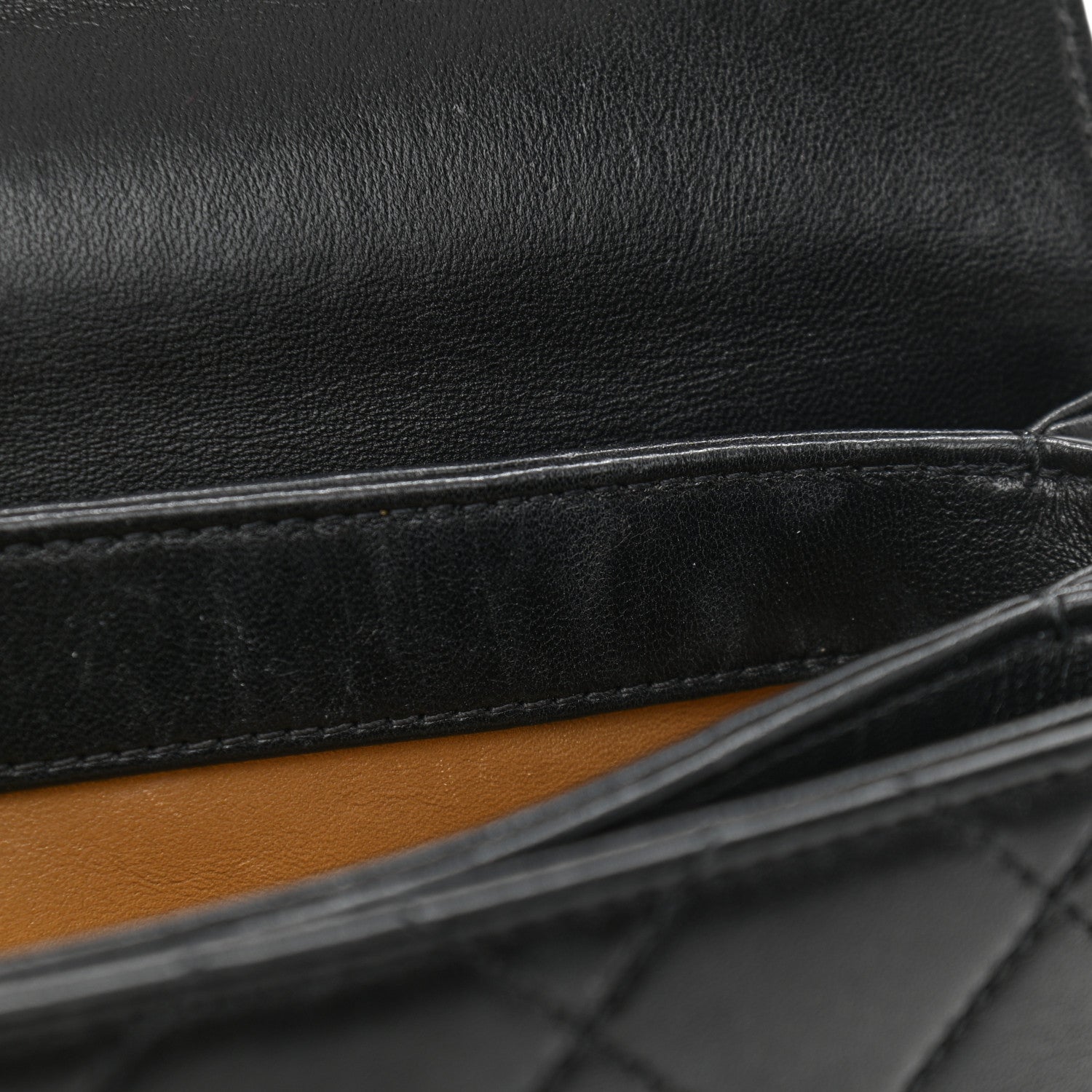 Chanel Lambskin Quilted Small Trendy Spirit Top Handle Bag Black 11 of 11