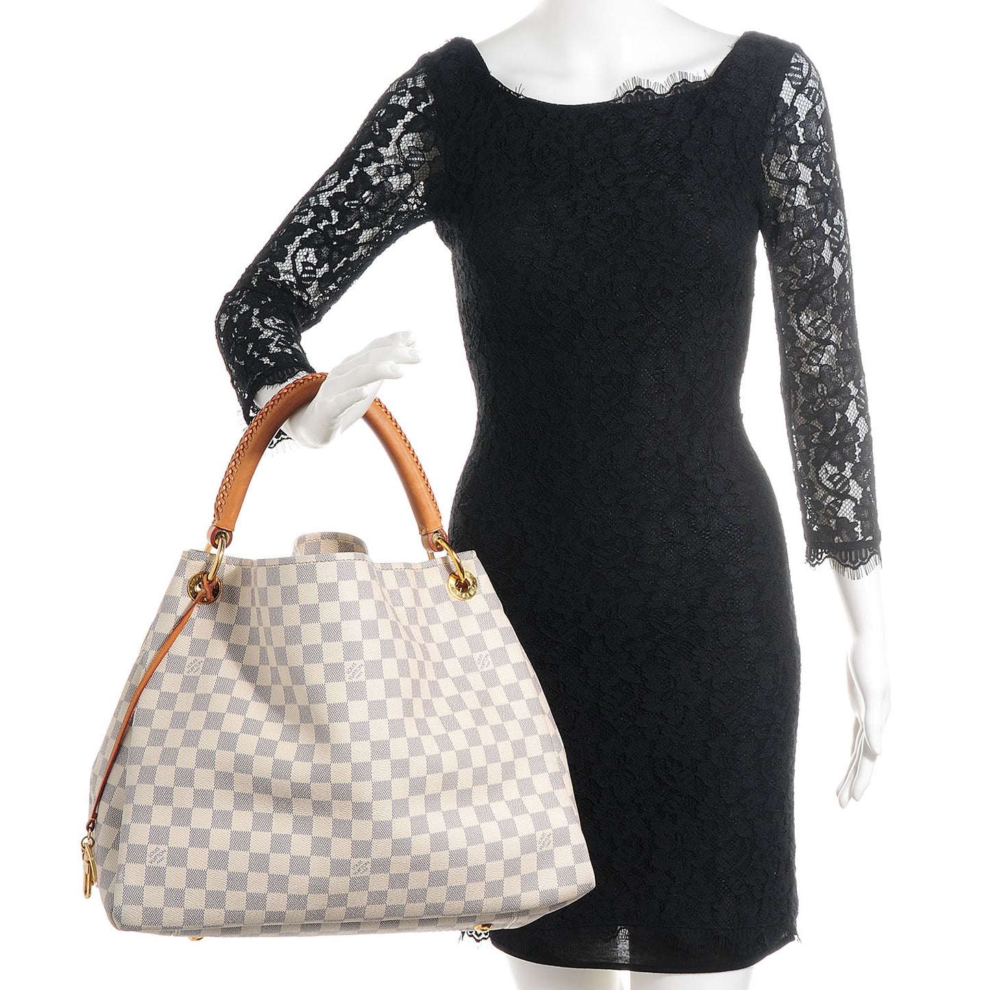 Damier Azur Artsy MM