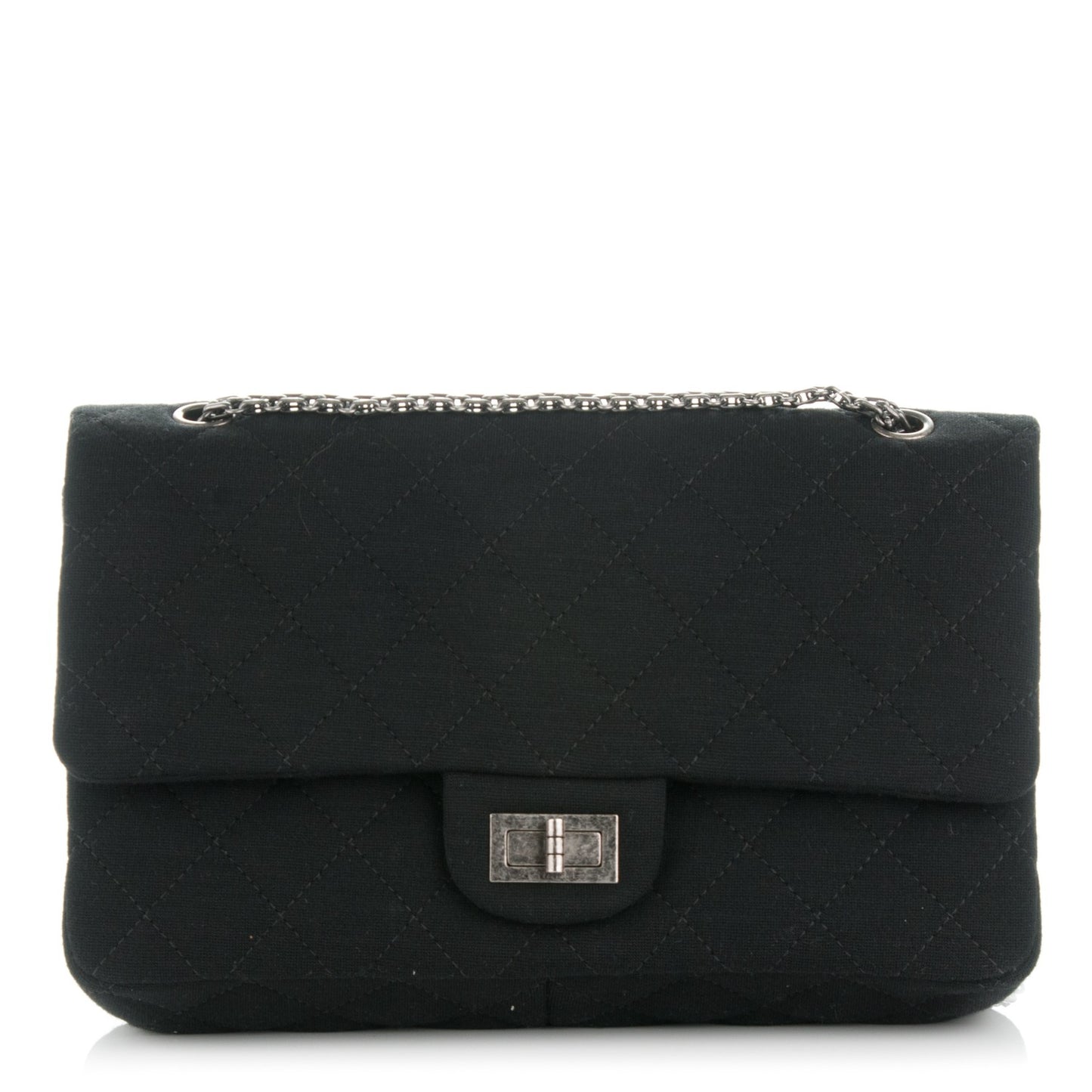Jersey Quilted 2.55 Reissue 227 Flap Black