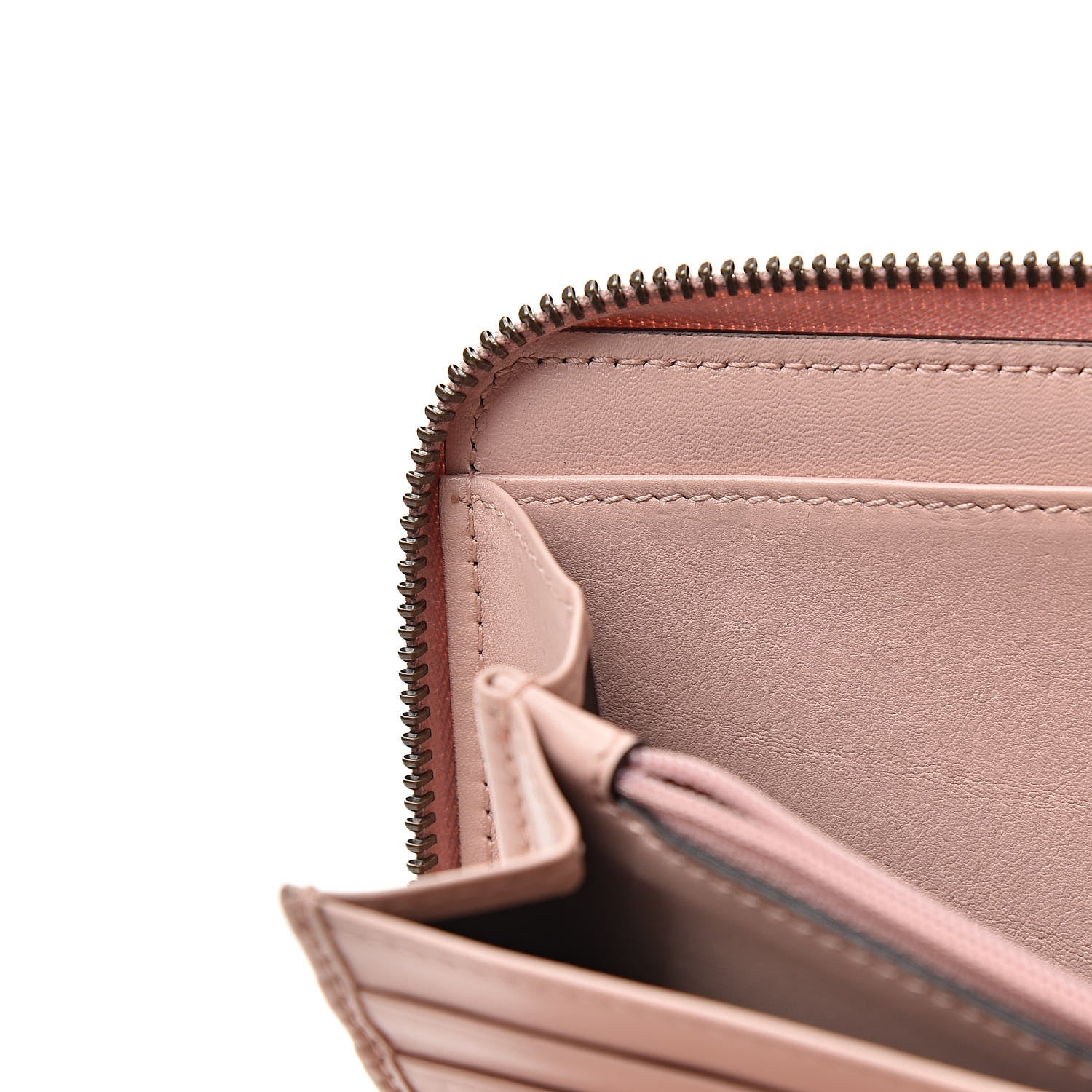 Gucci Calfskin Matelasse GG Marmont Zip Around Organizer Wallet Perfect Pink 10 of 11