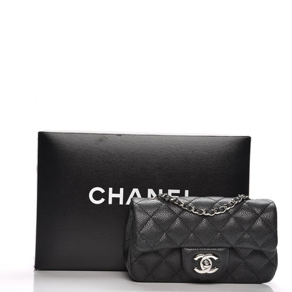 Chanel Caviar Quilted Extra Mini Flap Black 6 of 7