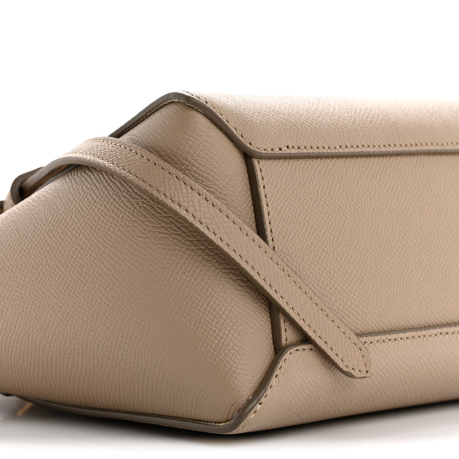 Celine Grained Calfskin Nano Belt Bag Light Taupe 9 of 12