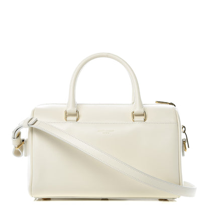 Saint Laurent Calfskin Classic Baby Duffle Dove White 1 of 9