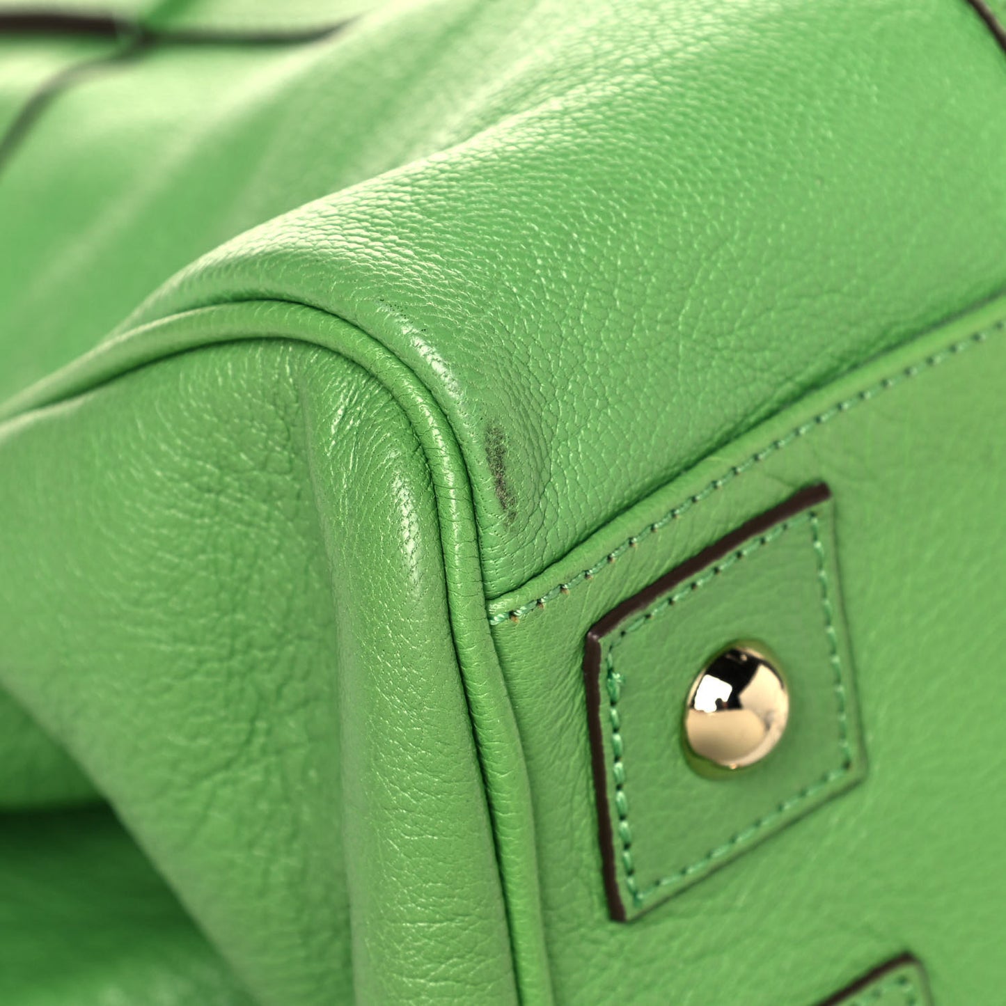 Goatskin Bayswater Grass Green