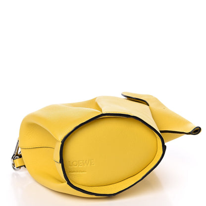 Loewe Calfskin Mini Elephant Crossbody Bag Yellow 4 of 9