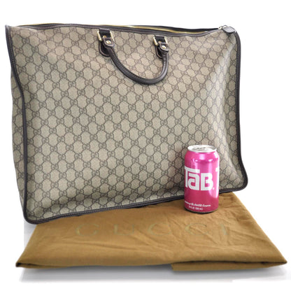 Gucci Coated Canvas Monogram Tote Ebony 3 of 11