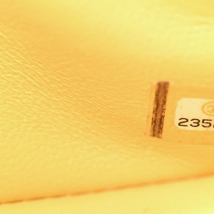 Chanel Lambskin Quilted Mini Rectangular Flap Yellow 12 of 17