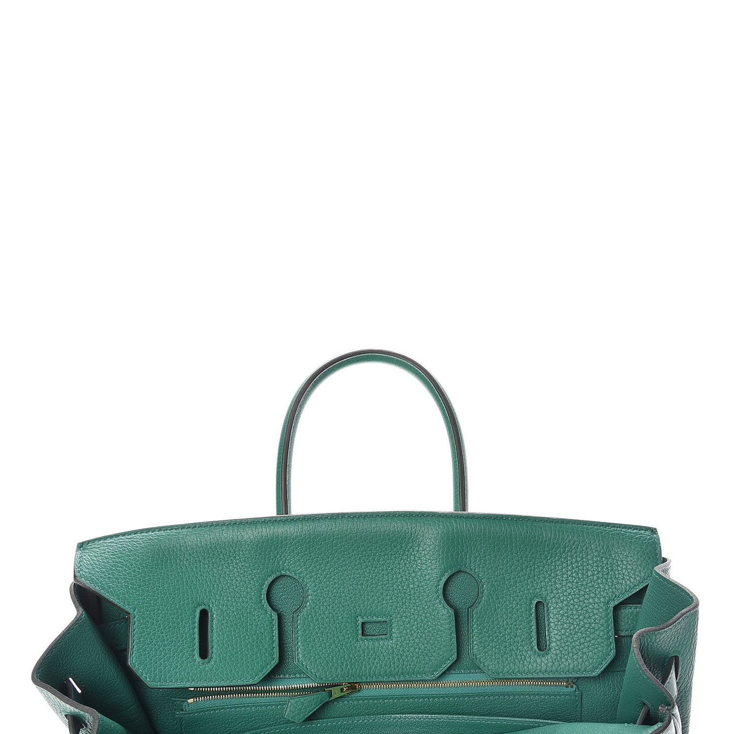 Taurillon Clemence Birkin 35 Vert Vertigo