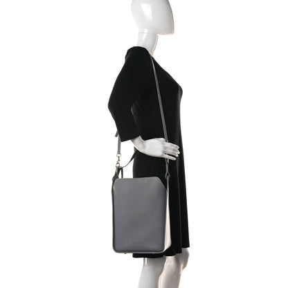 Balenciaga Calfskin Logo Embossed Small Tool 2.0 North-South Tote Balenciaga Grey 2 of 12