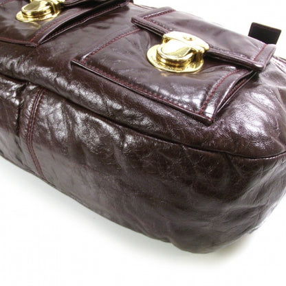 Marc Jacobs Leather Stella Dark Plum 5 of 12