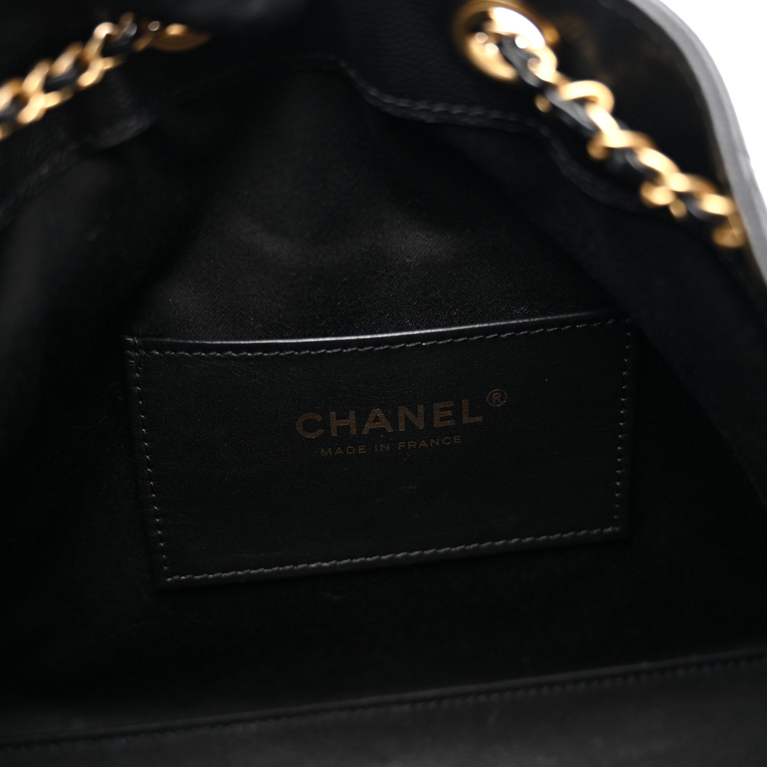 Chanel Caviar Quilted Small Chanel 25 Handbag Black 6 of 11