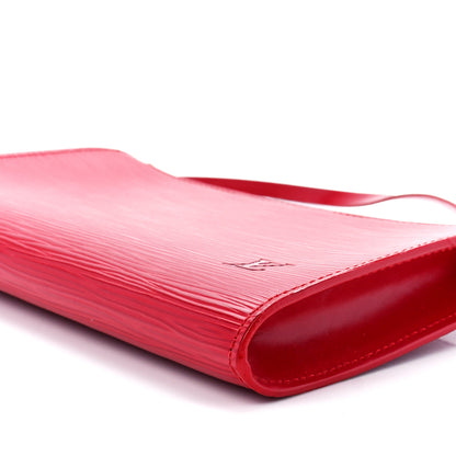 Louis Vuitton Epi Pochette Accessories 24 Castillan Red 8 of 10