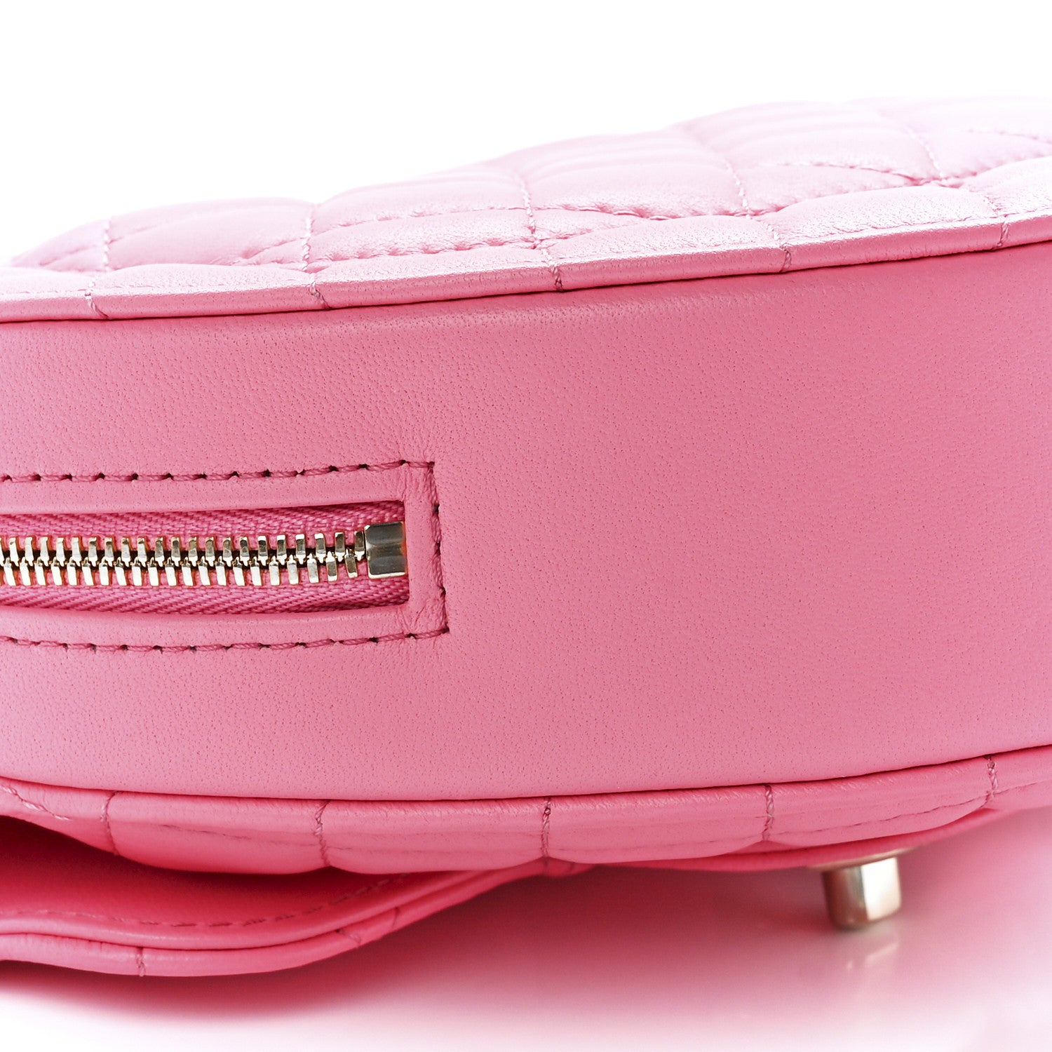 Chanel Lambskin Quilted CC In Love Heart Bag Pink 10 of 12