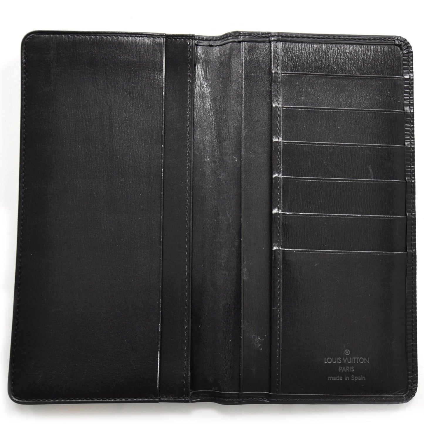 Epi Checkbook Wallet Black