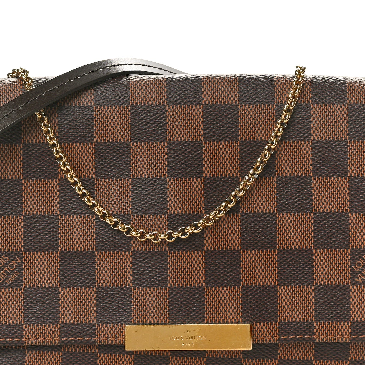 Louis Vuitton Damier Ebene Favorite MM 8 of 10