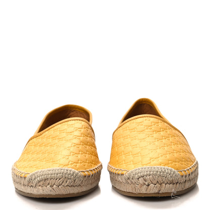 Gucci Microguccissima Soft Espadrilles 36.5 New Buttercup 2 of 9