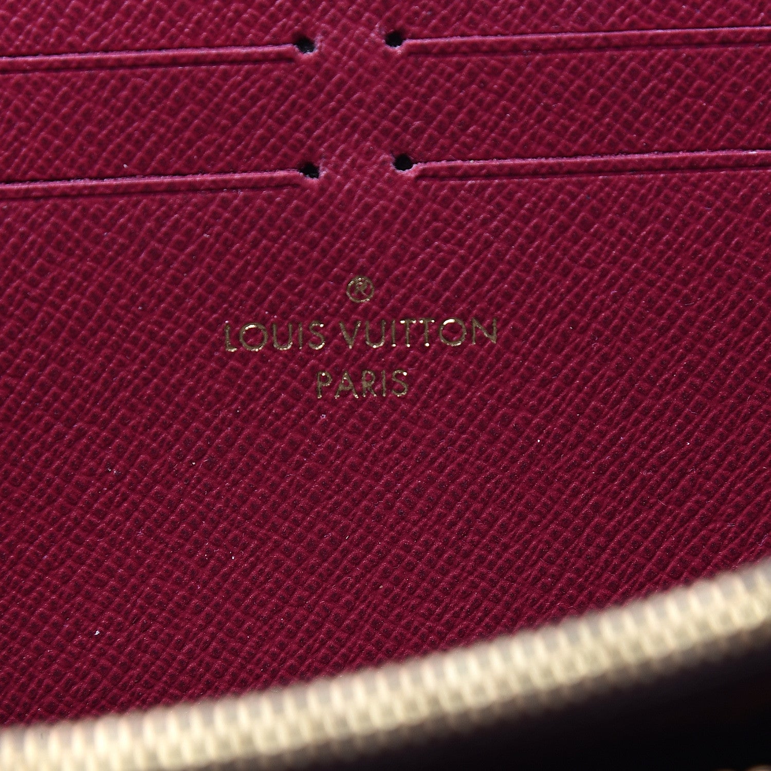 Louis Vuitton Monogram Clemence Wallet Fuchsia 5 of 7