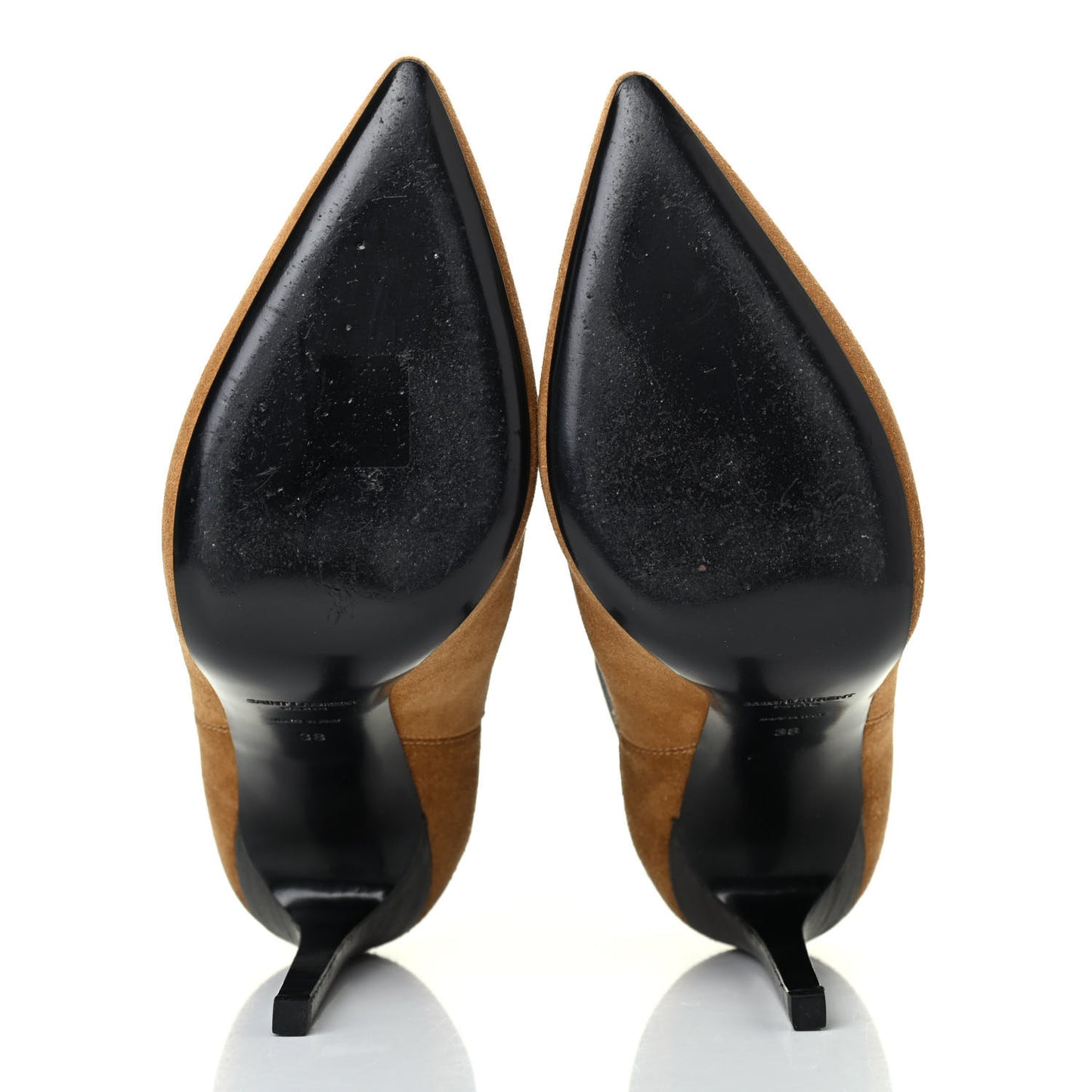 Suede Classic Paris Ela 110 Ankle Boots 38 Cinnamon