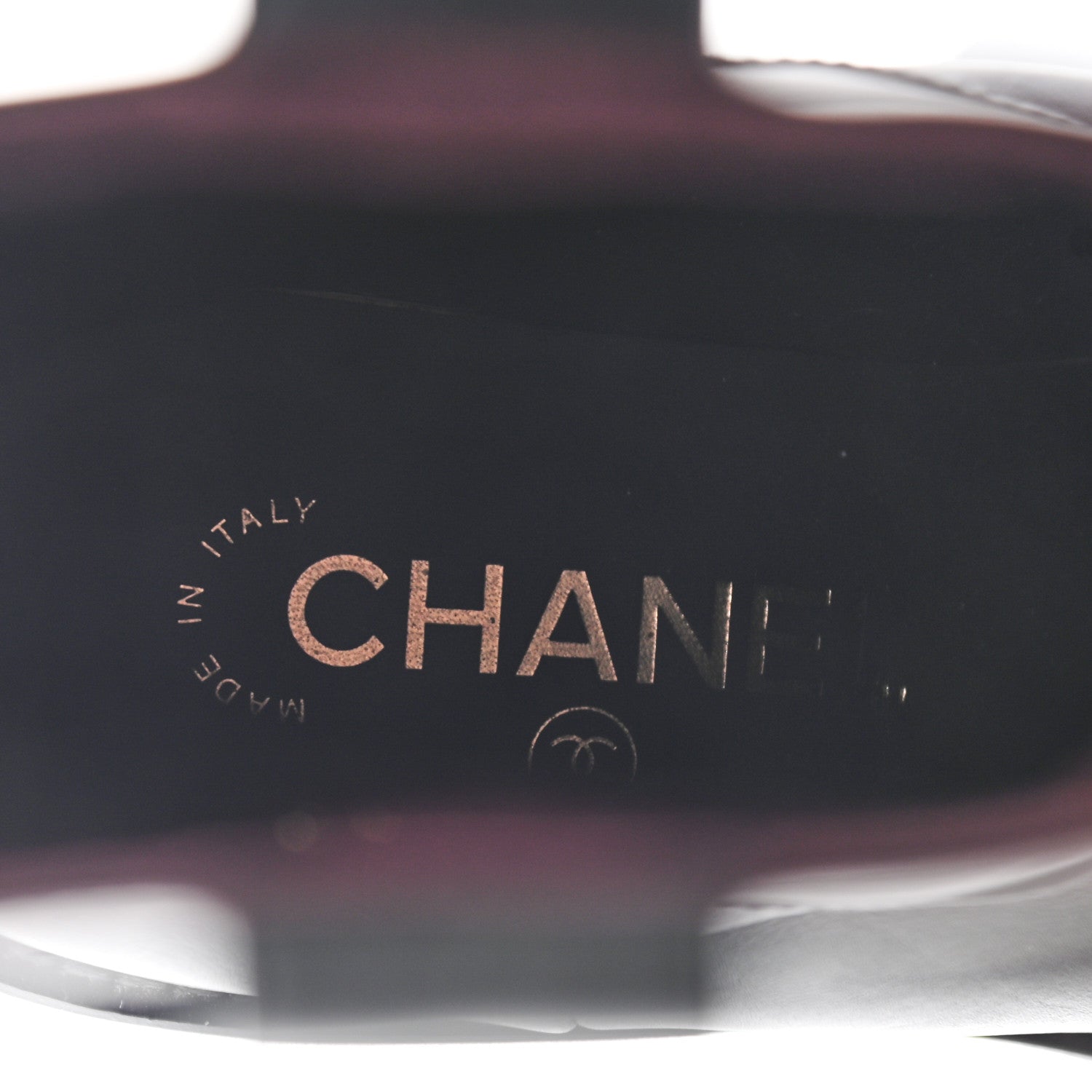 Chanel Calfskin CC Ankle Boots 37 Black 7 of 14