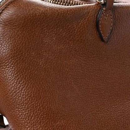 Gucci Pebbled Calfskin Medium Bree Shoulder Bag Nut Brown 25 of 32