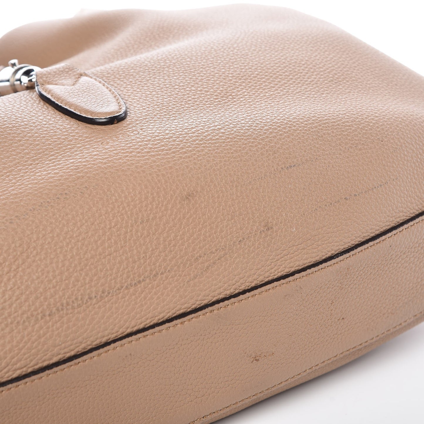 Soft Grained Calfskin Large Jackie Hobo Classic Camel