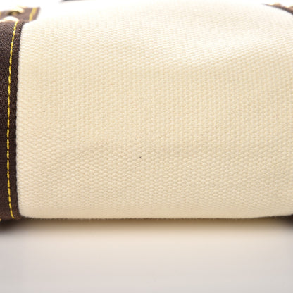 Louis Vuitton Toile Antigua Cabas MM White 8 of 9