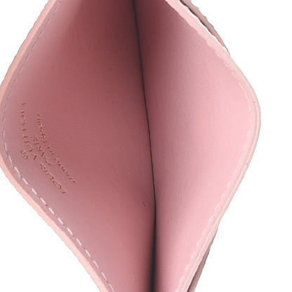 Louis Vuitton Damier Ebene Caissa Card Holder Rose Ballerine 5 of 8