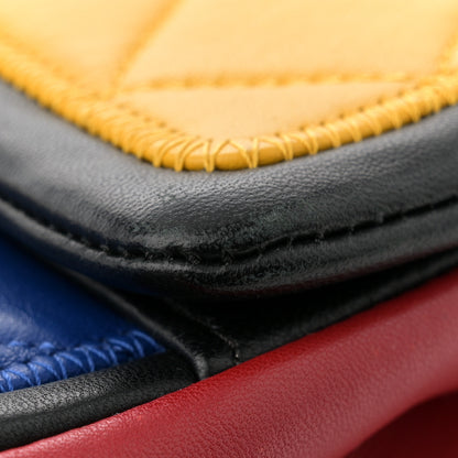 Chanel Lambskin Quilted Graphic Small Flap Multicolor 13 of 15