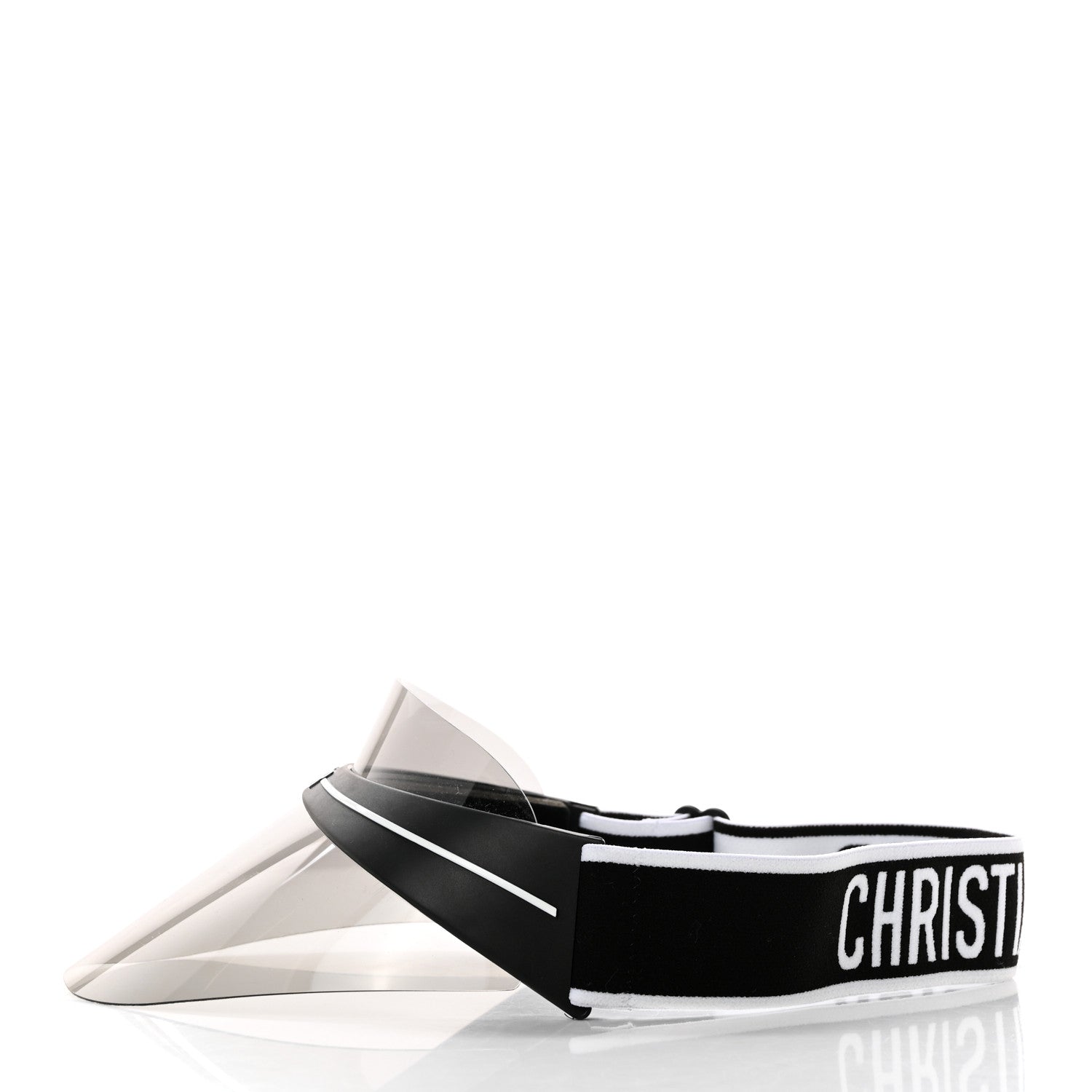 Christian Dior Mirrored DiorClub1 Sun Visor Black 5 of 10