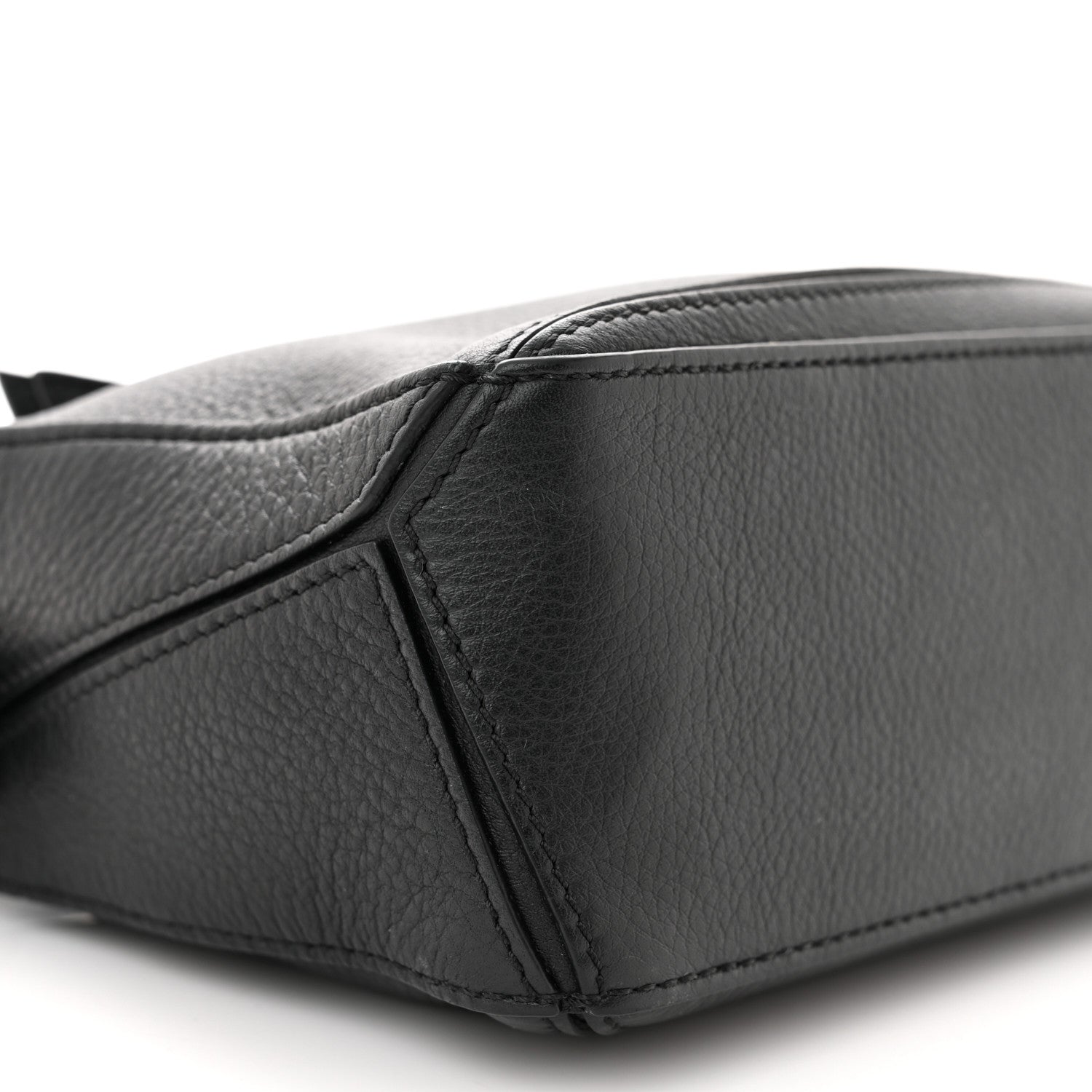Loewe Calfskin Mini Puzzle Bag Black 8 of 10
