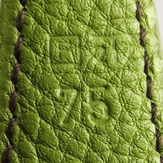 Hermes Leather Reversible H Belt 75 Black and Vert Anis 5 of 7