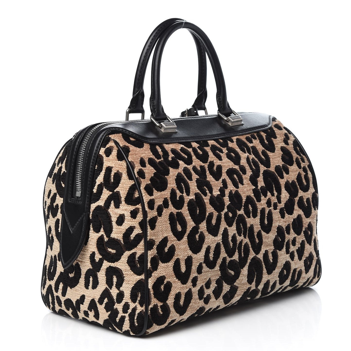 Jacquard Velvet Leopard Print Stephen Sprouse Speedy