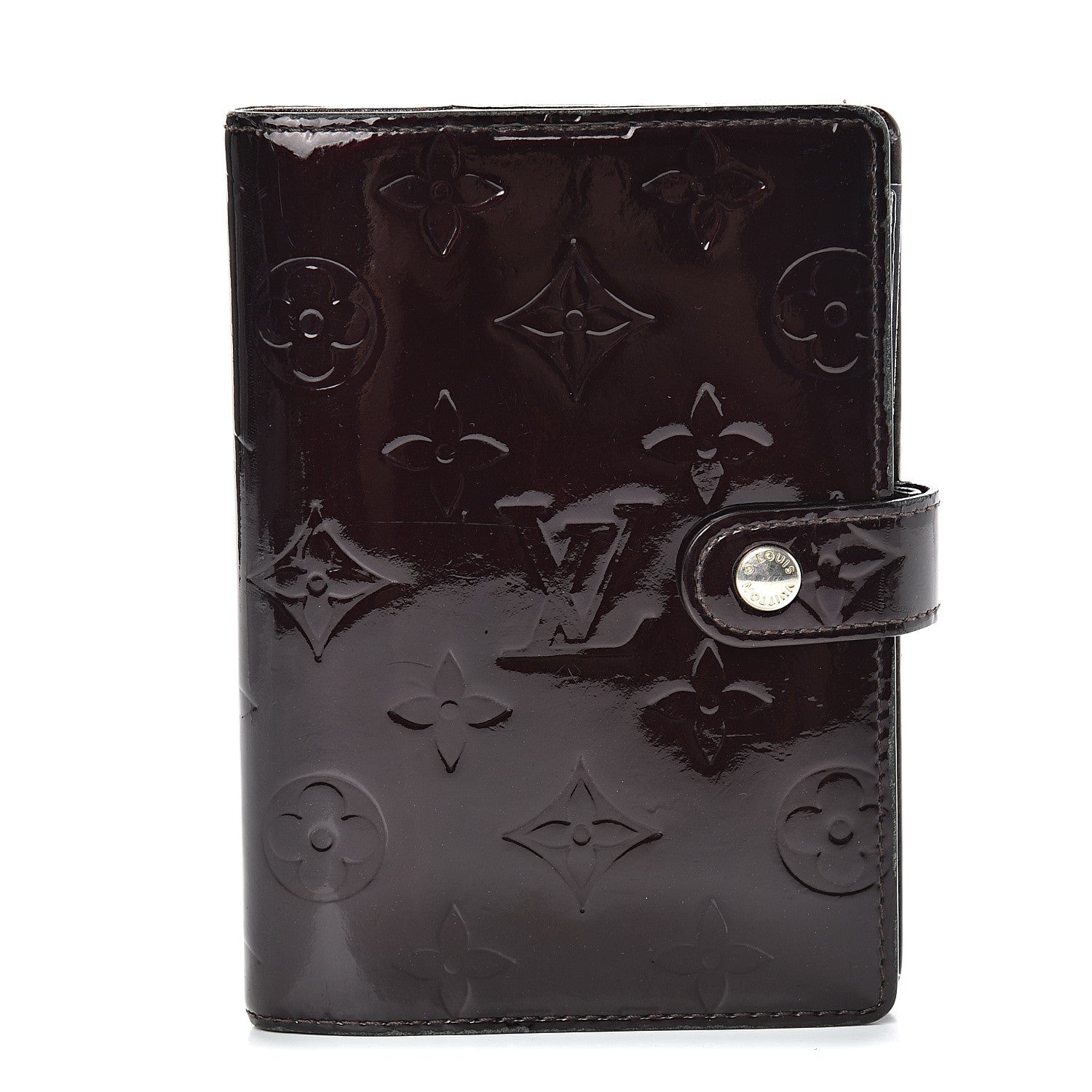 Louis Vuitton Vernis Small Ring Agenda Cover Amarante 1 of 14