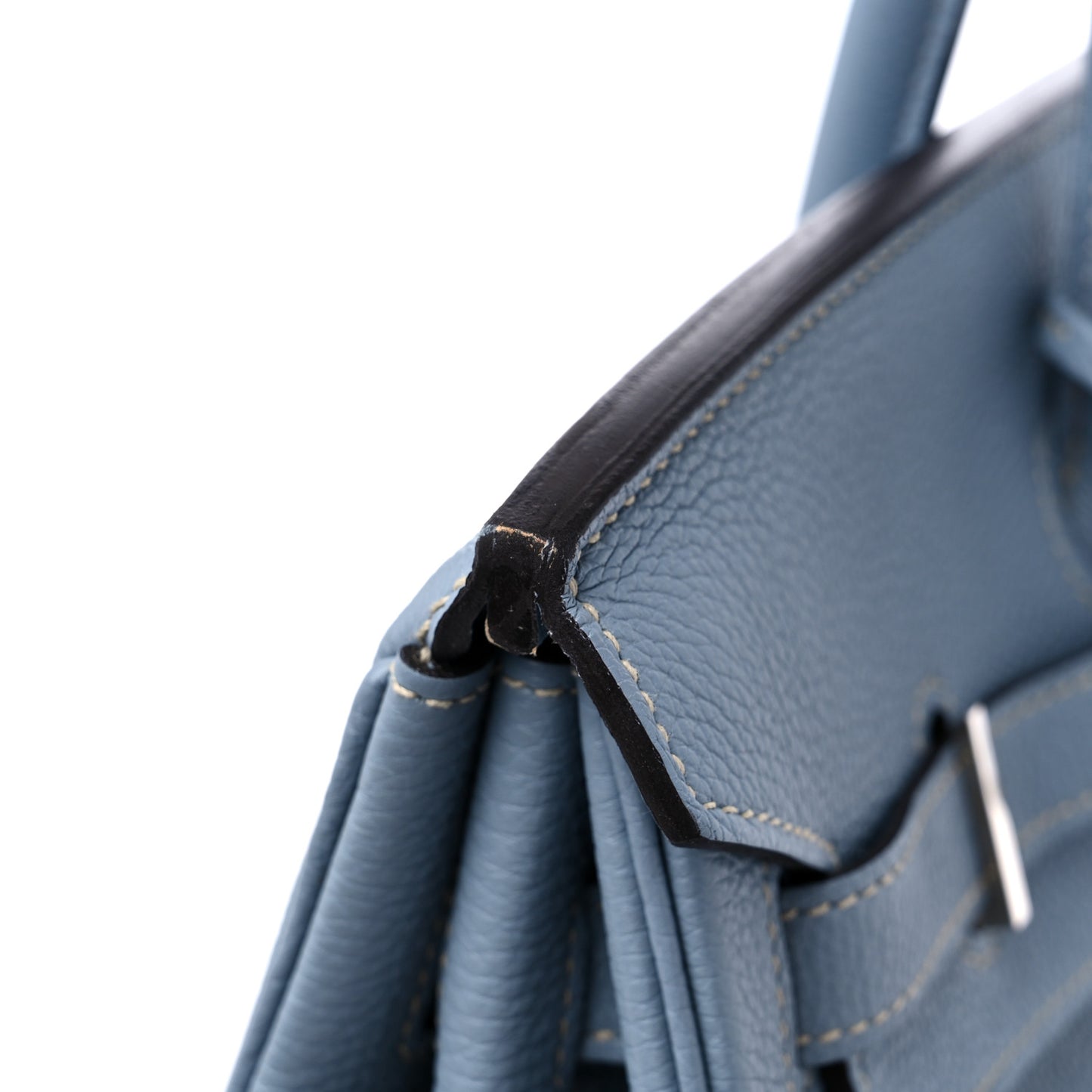 Togo BIRKIN 35 Bleu Lin