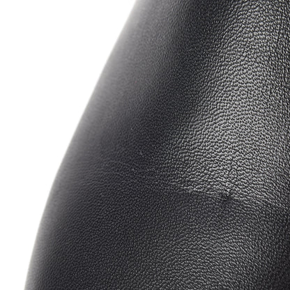 Chanel Lambskin Grosgrain Cap Toe CC Mules 39 Black 10 of 11