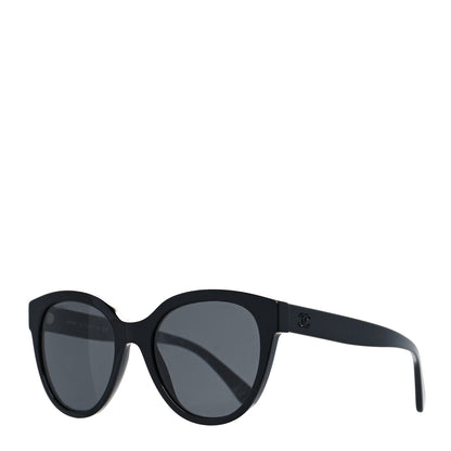 Chanel Acetate CC Butterfly Sunglasses 5414-A Black 1 of 9