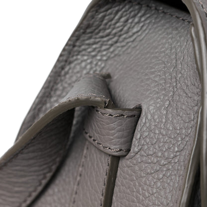 Chloe Calfskin Mini Marcie Round Crossbody Bag Cashmere Grey 9 of 11
