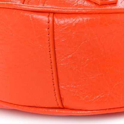 Balenciaga Agneau Arena Le Cagole Shoulder Bag XS Orange 10 of 10