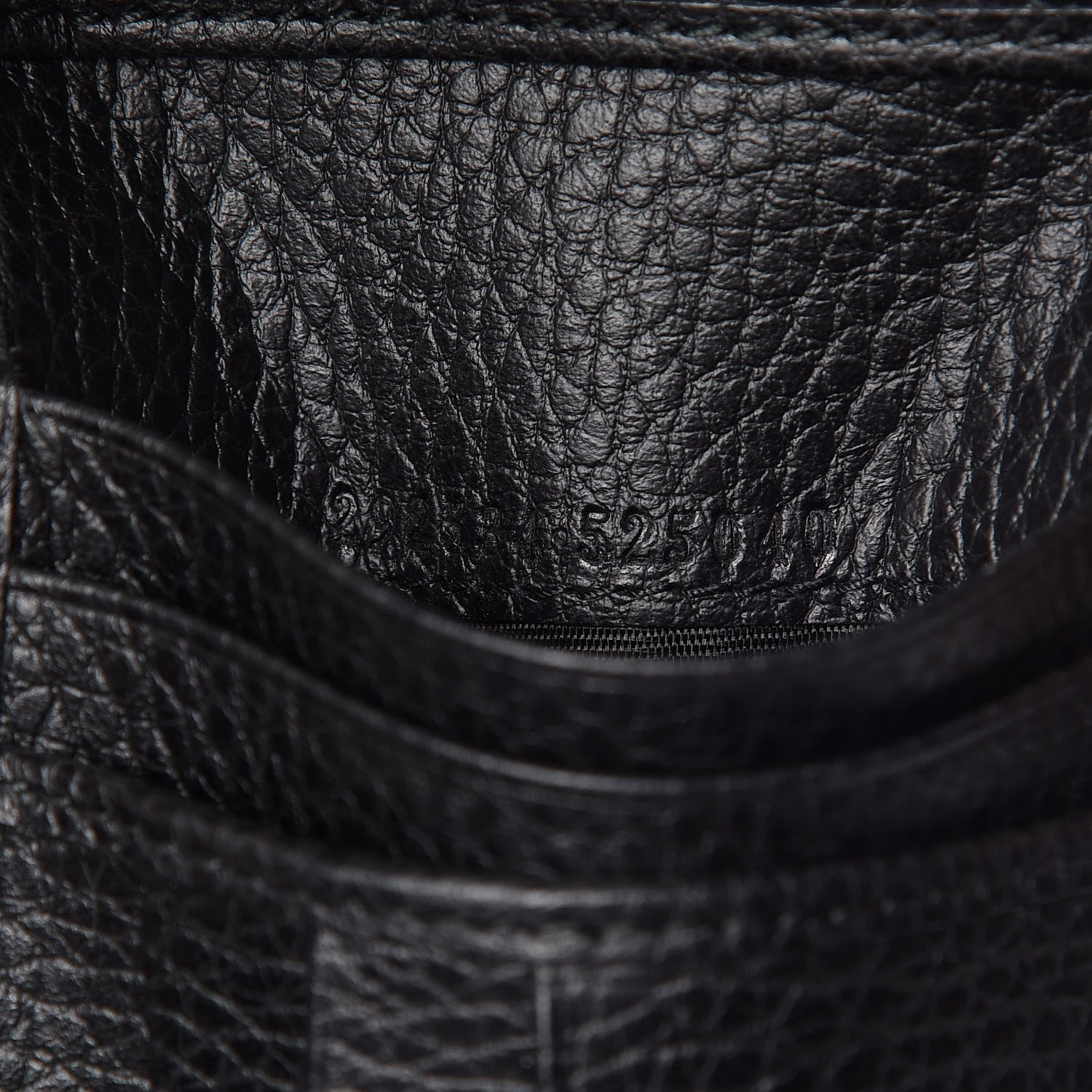 Gucci Dollar Calfskin Bi-Fold Wallet Black 8 of 10