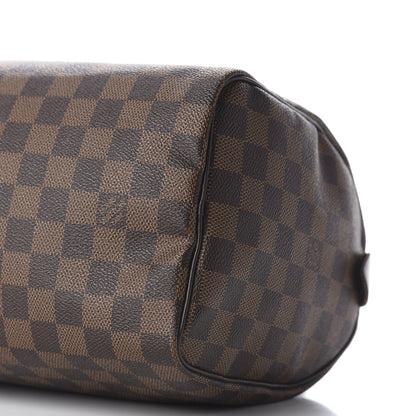 Louis Vuitton Damier Ebene Speedy 25 6 of 9